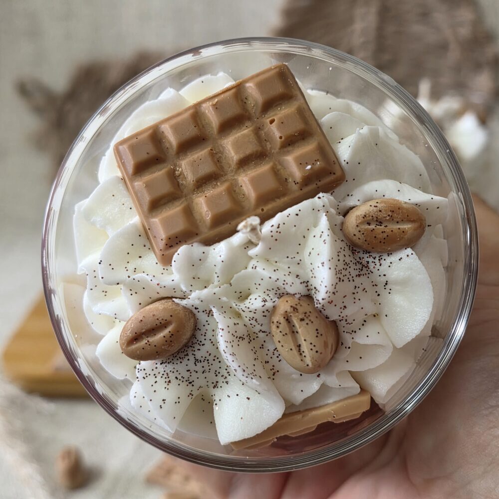Geurkaars | Karamel Macchiato | LVK - Afbeelding 3