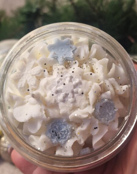 Geurkaars | Magic Snow Flakes | LVK - Afbeelding 3