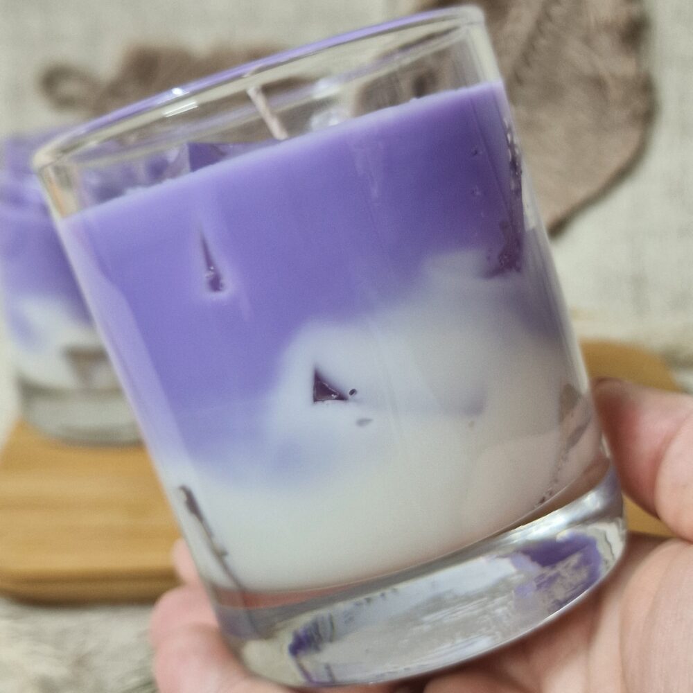 Geurkaars | Lavender on the Rocks | LVK - Afbeelding 2