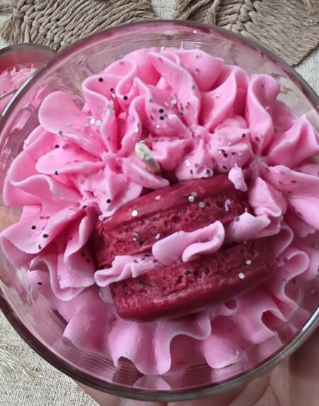 Geurkaars | Macaron Dessert | LVK - Afbeelding 3