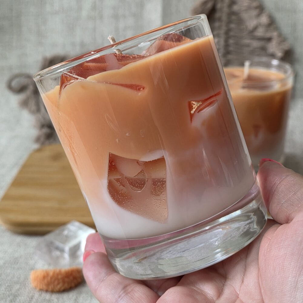 Geurkaars | Peach Iced Tea on the Rocks | LVK - Afbeelding 2