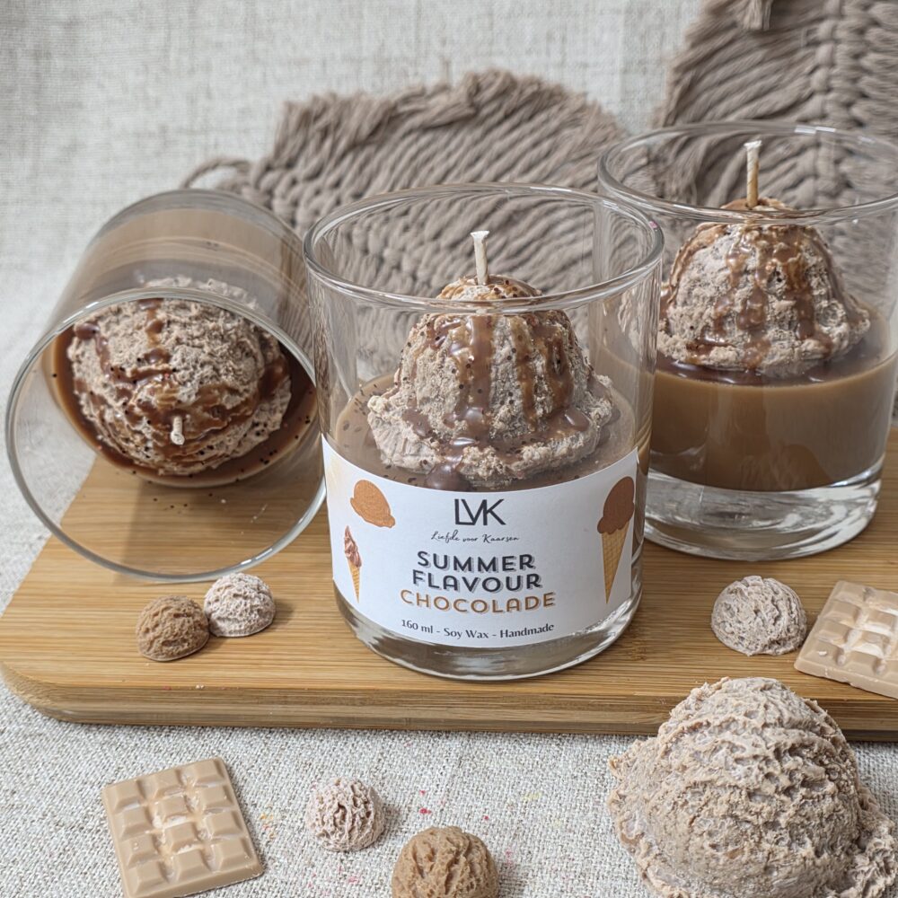 Geurkaars | Summer Flavour | Chocolade | LVK