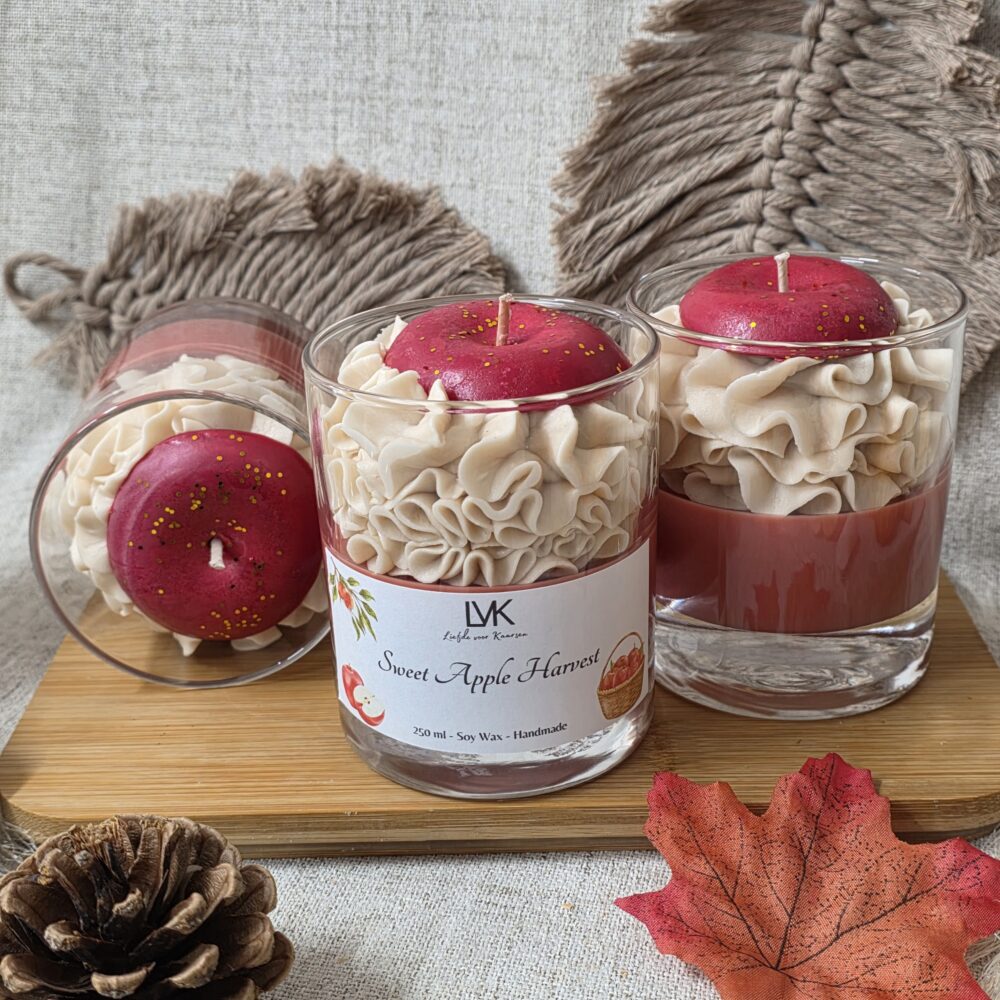 Geurkaars | Sweet Apple Harvest | LVK