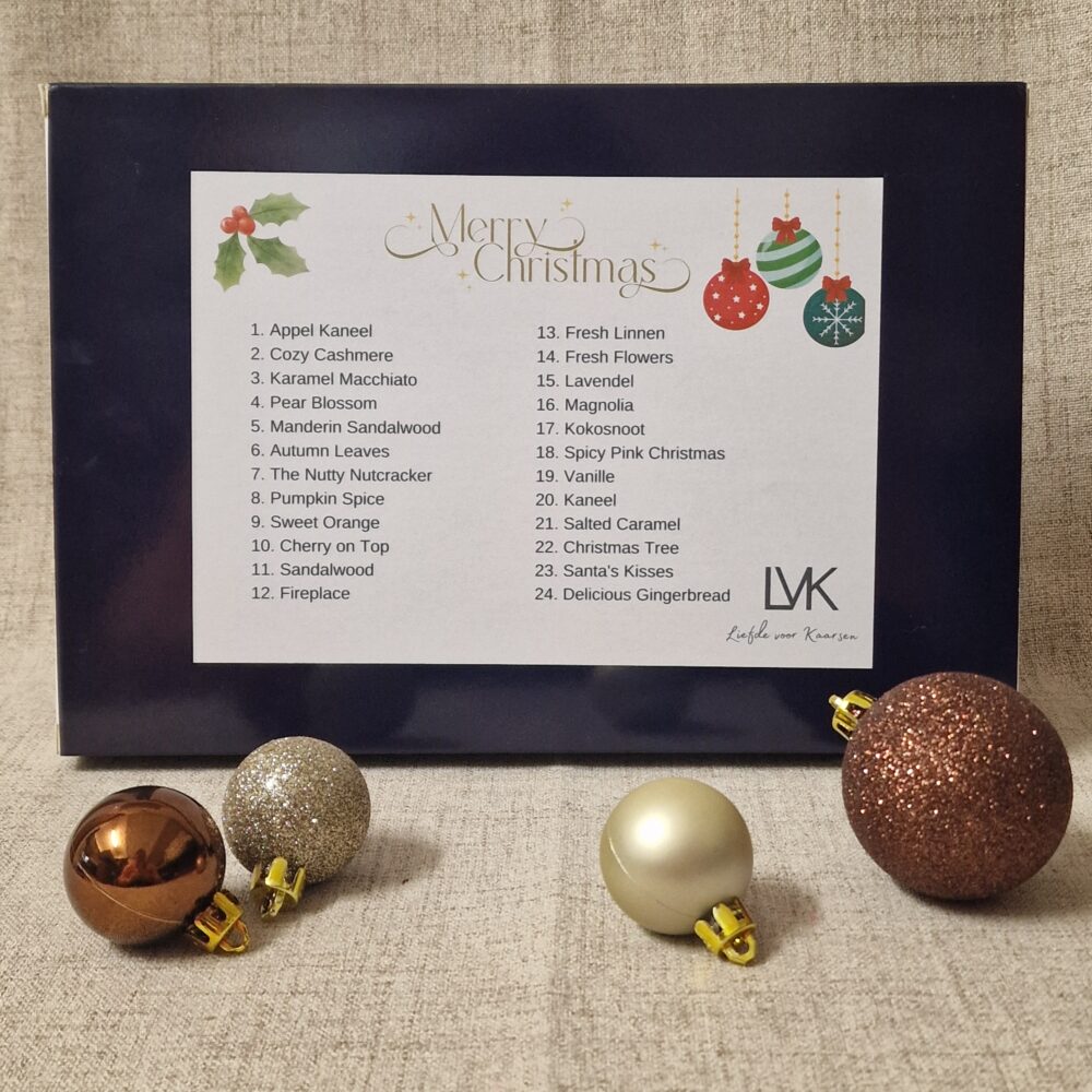 Waxmelts Adventskalender | 24 vakjes | LVK - Afbeelding 4
